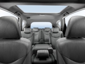 Toyota Prius Plus seating view