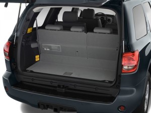 Toyota Sequoia Boot Space