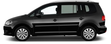 Volkswagen Touran Black Side View